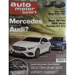 auto motor & sport Heft 10 / 27 April 2017 - Mercedes Audi