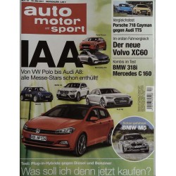 auto motor & sport Heft 12 / 24 Mai 2017 - IAA Messe Stars