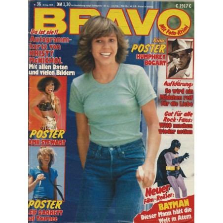 BRAVO Nr.36 / 30 August 1979 - Kristy McNichol