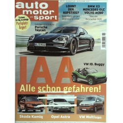 auto motor & sport Heft 19 / 29 August 2019 - IAA
