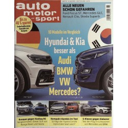 auto motor & sport Heft 15 / 4 Juli 2019 - Hyundai & Kia
