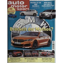 auto motor & sport Heft 16 / 18 Juli 2019 - Bröckelt der Mythos BMW?