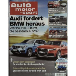 auto motor & sport Heft 9 / 16 April 2015 - Audi vs BMW