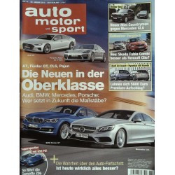 auto motor & sport Heft 3 / 22 Januar 2015 - Oberklasse