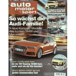 auto motor & sport Heft 7 / 19 März 2015 - Audi Familie