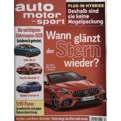 auto motor & sport Heft 17 / 30 Juli 2020 - Wann glänzt der Stern?