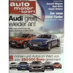 auto motor & sport Heft 22 / 13 Oktober 2016 - Audi greift an!