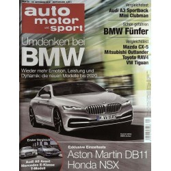 auto motor & sport Heft 20 / 15 September 2016 - Umdenken BMW
