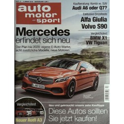 auto motor & sport Heft 17 / 4 August 2016 - Mercedes neu