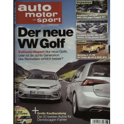 auto motor & sport Heft 18 / 21 August 2014 - Der neue VW Golf