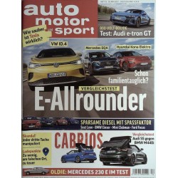 auto motor & sport Heft 12 / 20 Mai 2021 - E-Allrounder