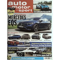 auto motor & sport Heft 17 / 29 Juli 2021 - Mercedes EQS