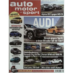 auto motor & sport Heft 16 / 15 Juli 2021 - Audi e-tron oder TDI?