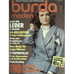 burda Moden 1/Januar 1986 - Alles aus Leder