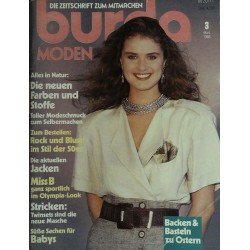 burda Moden 3/März 1988 - Alles in Natur