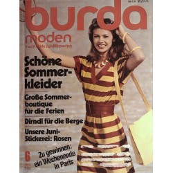 burda Moden 6/Juni 1980 - Schöne Sommerkleider