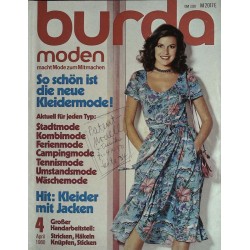 burda Moden 4/April 1980 - Neue Kleidermode