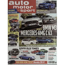 auto motor & sport Heft 19 / 24 August 2023 - BMW gegen Mercedes