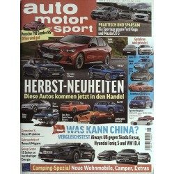 auto motor & sport Heft 18 / 10 August 2023 - Herbst Neuheiten