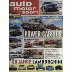 auto motor & sport Heft 12 / 17 Mai 2023 - Power Cabrios
