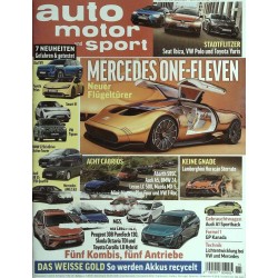 auto motor & sport Heft 15 / 29 Juni 2023 - Mercedes One-Eleven