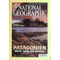 NATIONAL GEOGRAPHIC März 2004 - Patagonien