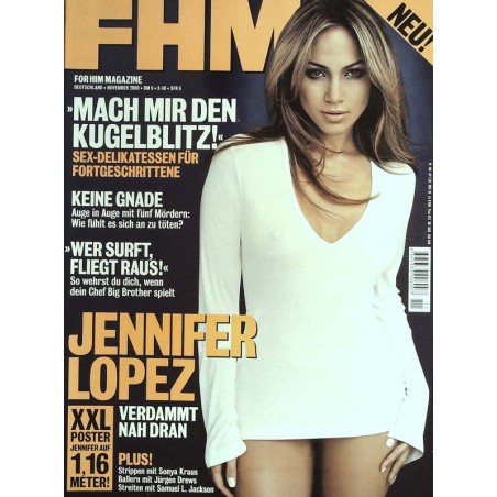 FHM November 2000 - Jennifer Lopez