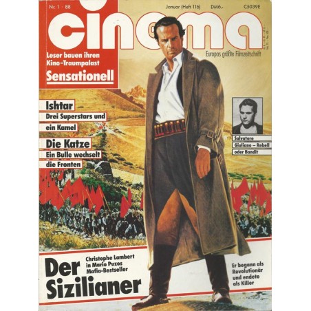 CINEMA 1/88 Januar 1988 - Der Sizilianer