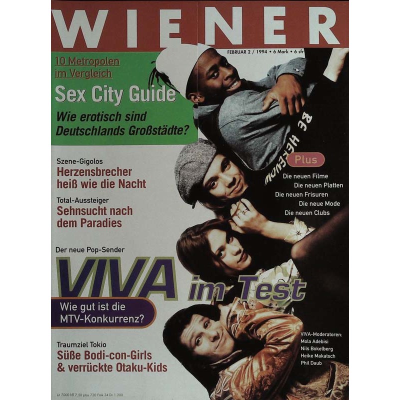 Wiener Heft Nr.2 / Februar 1994 - VIVA im Test