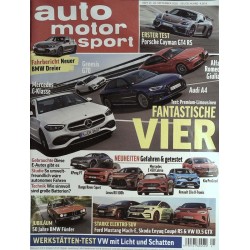 auto motor & sport Heft 21 / 22 September 2022 - Fantastische Vier