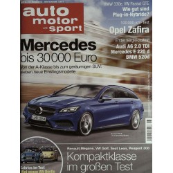 auto motor & sport Heft 8 / 31 März 2016 - Mercedes CLA
