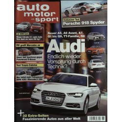 auto motor & sport Heft 11 / 15 Mai 2014 - Audi Technik