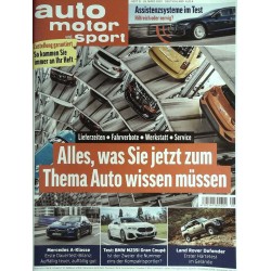 auto motor & sport Heft 8 / 26 März 2020 - Thema Auto