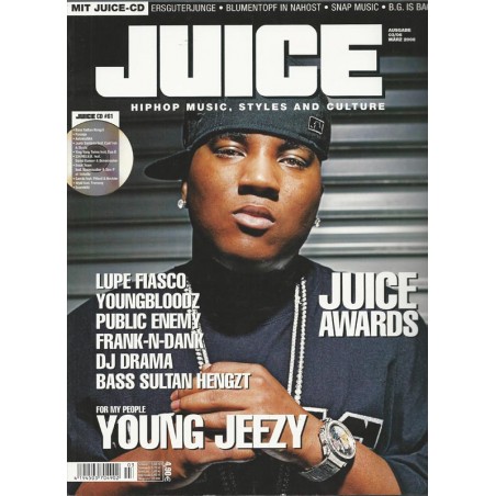 JUICE Nr.83 März / 2006 & CD 61 - Young Jeezy