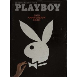 Playboy USA Nr.1 / January 1974 - 20th Anniversary Issue