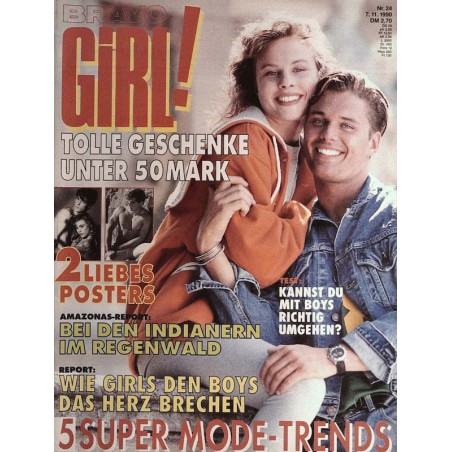 Bravo Girl Nr.24 / 7 November 1990 - 5 Super Mode Trends