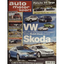 auto motor & sport Heft 8 / 3 April 2014 - VW gegen Skoda