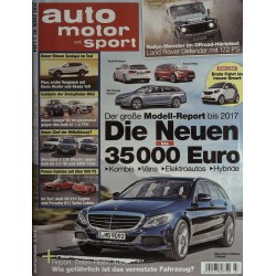 auto motor & sport Heft 7 / 20 März 2014 - Die Neuen Autos