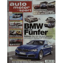 auto motor & sport Heft 5 / 20 Februar 2014 - BMW Fünfer