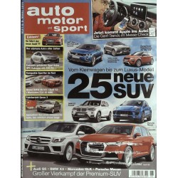 auto motor & sport Heft 6 / 6 März 2014 - 25 neue SUV
