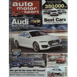 auto motor & sport Heft 22 / 16 Oktober 2014 - Audi innovativ?