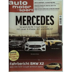 auto motor & sport Heft 5 / 15 Februar 2018 - Mercedes