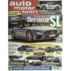 auto motor & sport Heft 17 / 28 Juli 2022 - Der neue SL