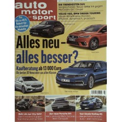 auto motor & sport Heft 3 / 17 Januar 2019 - Alles neu, alles besser?