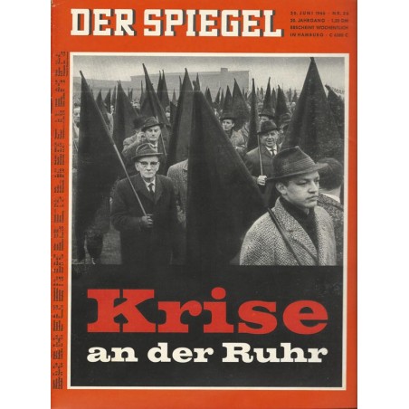 Der Spiegel Nr.26 / 20 Juni 1966 - Krise an der Ruhr