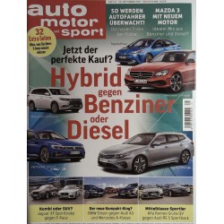 auto motor & sport Heft 21 / 26 September 2019 - Hybrid, Benzin, Diesel