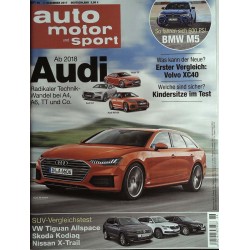 auto motor & sport Heft 26 / 7 Dezember 2017 - Audi A6 Avant
