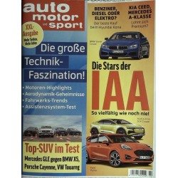 auto motor & sport Heft 14 / 20 Juni 2019 - Die Stars der IAA
