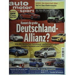 auto motor & sport Heft 9 / 11 April 2019 - Deutschland Allianz