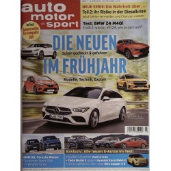 auto motor & sport Heft 7 / 14 März 2019 - Die neuen im Frühjahr